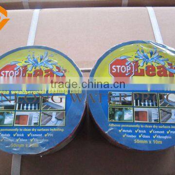 3mm aluminium finished bitumen flashing tape for building materials