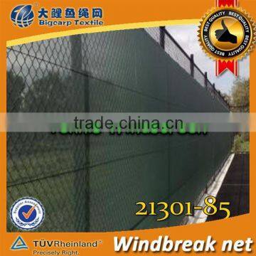 HDPE Green Windbreak Netting for tennis , Anti Wind Net With UV Resistent