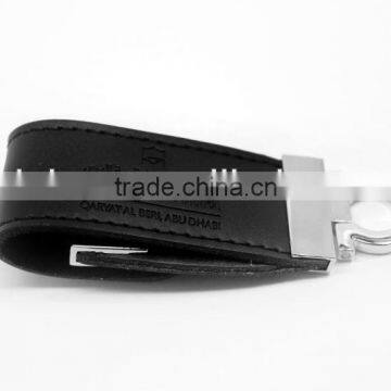 2014 Cheapest usb flash drive 2gb, metal chain custom usb stick, world cup promotional items leather usb 3.0