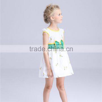 2016 OEM Service Softtextile Baby Cotton Frocks Designs for 2-8 Years Girl photo-2