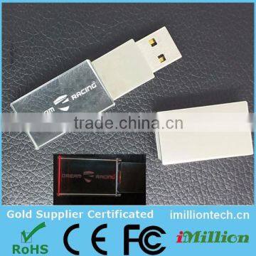 Free Customize Logo Crystal Usb Flash Memory photo-2