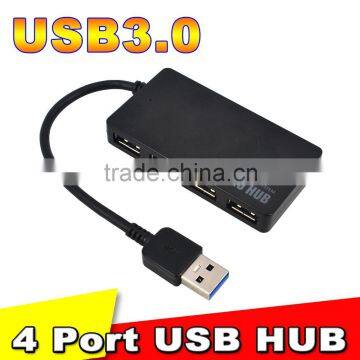2015 newest good quality 5Gbps high speed usb 3.0 hub 4 ports USB Splitter Adapter For PC Laptop good sale in market