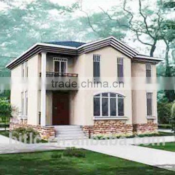 New design light steel villa house