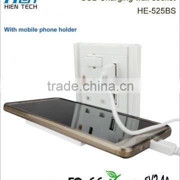 High Quality Usb Charging Ports Surge Protector Usb Wall Outlet Socket photo-3