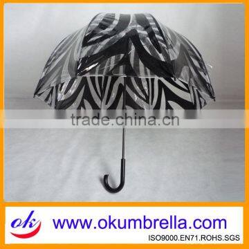 China Factory Wholesale Fashion Pvc Transparent Umbrella