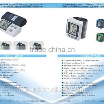 2015 Speech Wrist Type Blood Pressure Monitor