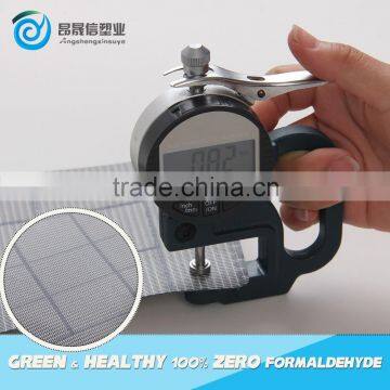 Cheap and High Quality Non-slip PVC Mesh Fabric Back Vinyl Floor Roll photo-2