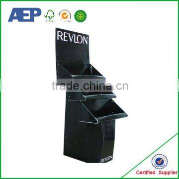 High quality cardboard cosmetic display stand supplier