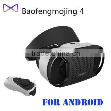 Baofeng Mojing-4 Android 4.0 VR Headset 3D Glasses For IOS Androi phone Virtual Reality 3D Private Theater + Bluetooth Gamepad