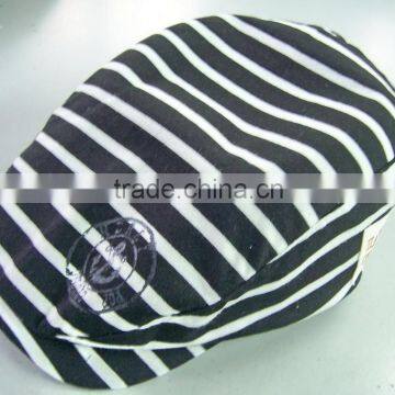 Women's Military Cadet Style Winter Cap in Plaid Checks photo-4