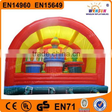 TOP SALE !! 60sq.m Amusement equipment inflatable attractions for children