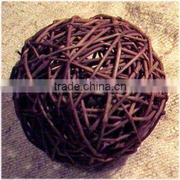 wicker ball,willow ball