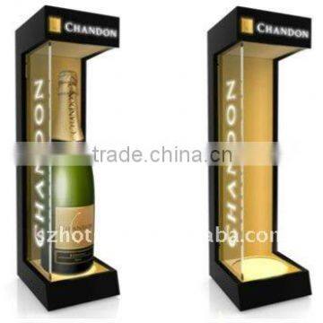 LED Acrylic Wine display Rack