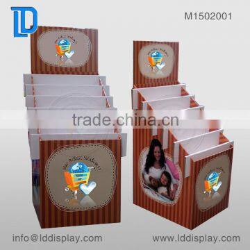 Cardboard book display manufacturers book display