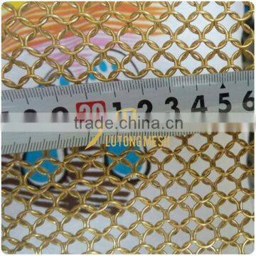 Transparent Mesh Fabric,small Decorative Folding Screen,metal Mesh Fabric photo-4