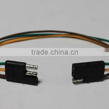 European Australia trailer cable spiral cable 3 pin, customized spiral cable