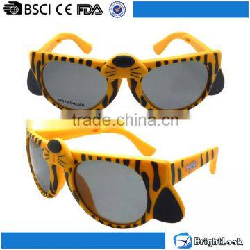 Lovely fashion colorful party pink kids children eyewear eyeglasses frames novelty cartoon glasses for girl