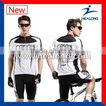 100% polyester dry fit cycling apparel