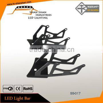 LED Light Bar Windshield A-Pillar Mounting Brackets