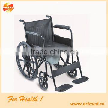 Stainless Commode Wheelchair HB609BU