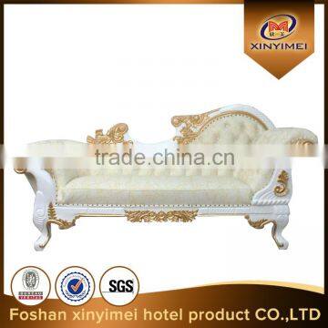 Guangdong Foshan XYM furniture elegant furniture wedding two seat sofa