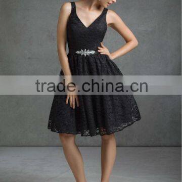 LL043 Short Beautiful Bridesmaid Dress 2013