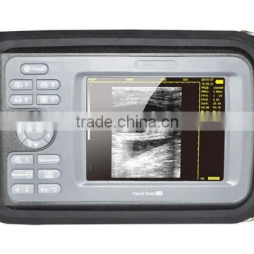 Handheld Digital PalmSmart Veterinary/VET Use Ultrasonic Scanner with Convex Probe-V8