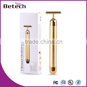 vibrating Gold Beauty Bar Facial Skin Care factory price in stock