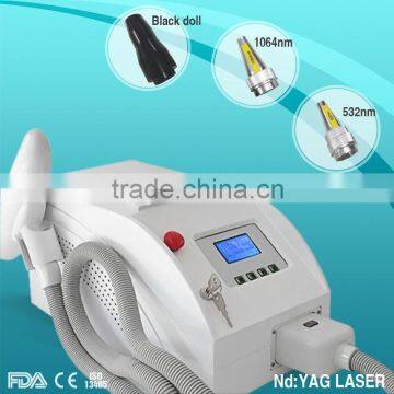 China Supplier Tatoo Removal Machine Q Switch Q Switch Laser Tattoo Removal Machine Nd Yag Laser Tattoo Machine Facial Veins Treatment