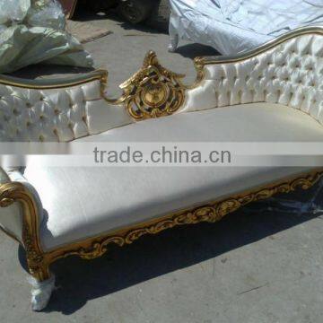 White french antique sofa