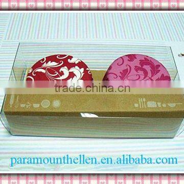 pouch with header card,(OPP bag with paper card), package, cupcake liners cupcake cases baking cups