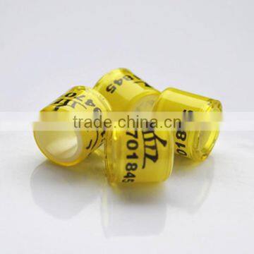 2015 Colorful Pigeon Leg bands for sale MOQ 100PCS Custom