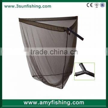 Salmon Trout Rubber Coated Carbon Material Handle 2.5m Length Big Fishing Landing Net photo-4