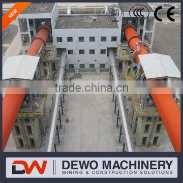 Calcined Limestone Rotary Kiln Machine 200tpd from Henan Dewo