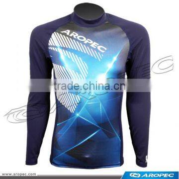 Lycra Long Sleeve Rash Guard, Man