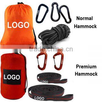 Premium Nylon MaterialHeavy Duty Capacity Double Nest Camping Hammock photo-2