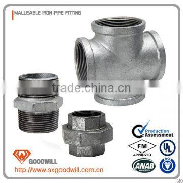 2017 economic malleable iron pipe fittings