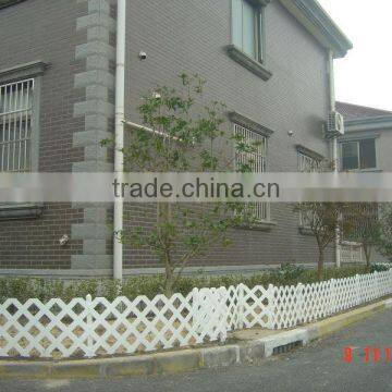 PVC Lattice fence