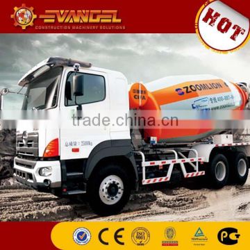 Famous zoomlion brand concrete mixer truck on sale concrete mixer truck dimension