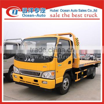 JAC Euro 4 tow truck 3ton lift weight road wrecker tow trucks