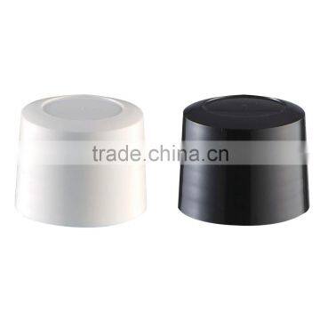 Black and White Large Diameter Plastic Caps Screw on Cap photo-2