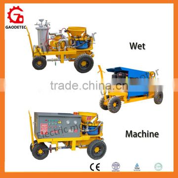 OEM supplier Dry or Wet mix Shotcrete Machine