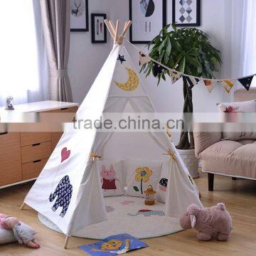Wholesale Cotton Canvas Kids Children Indoor Play for Peugeot Partner Tepee Tent photo-3