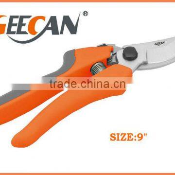 High carbon steel garden secateurs