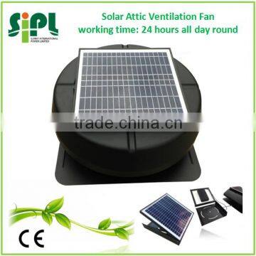 14 Inch Solar Fan Roof Exhaust Fan With Adjustable Solar Panel photo-2