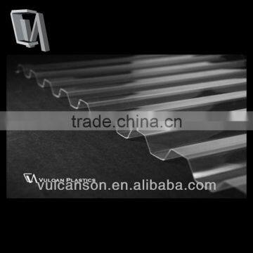 Clear Polycarbonate PC Corrugated GRECA Wall and Roofing Sheet (Valuview GRECA) photo-2