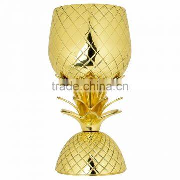 Gold Pineapple Shaped Mug, Brass Gold Pineapple Moscow Mule Cup photo-4