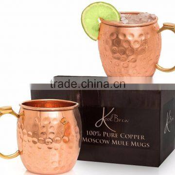 Copper Mugs for Vodka, Moscow Mule Copper Mugs, Copper Moscow Mule Mugs photo-2