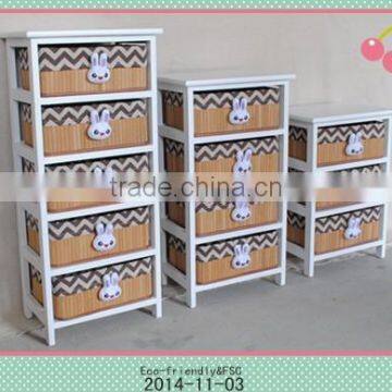2014 Antique FSCstorage Wooden Cabinet With Drawer for Living Room photo-3