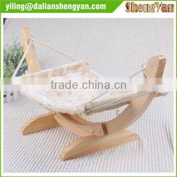 Wooden Cat Hammock , Cat Leisure Bed photo-4